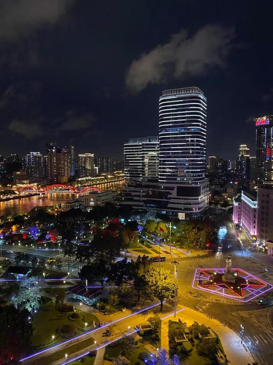 Waifiden Guangzhou Haizhu Square Wanyi Apartment Kültér fotó