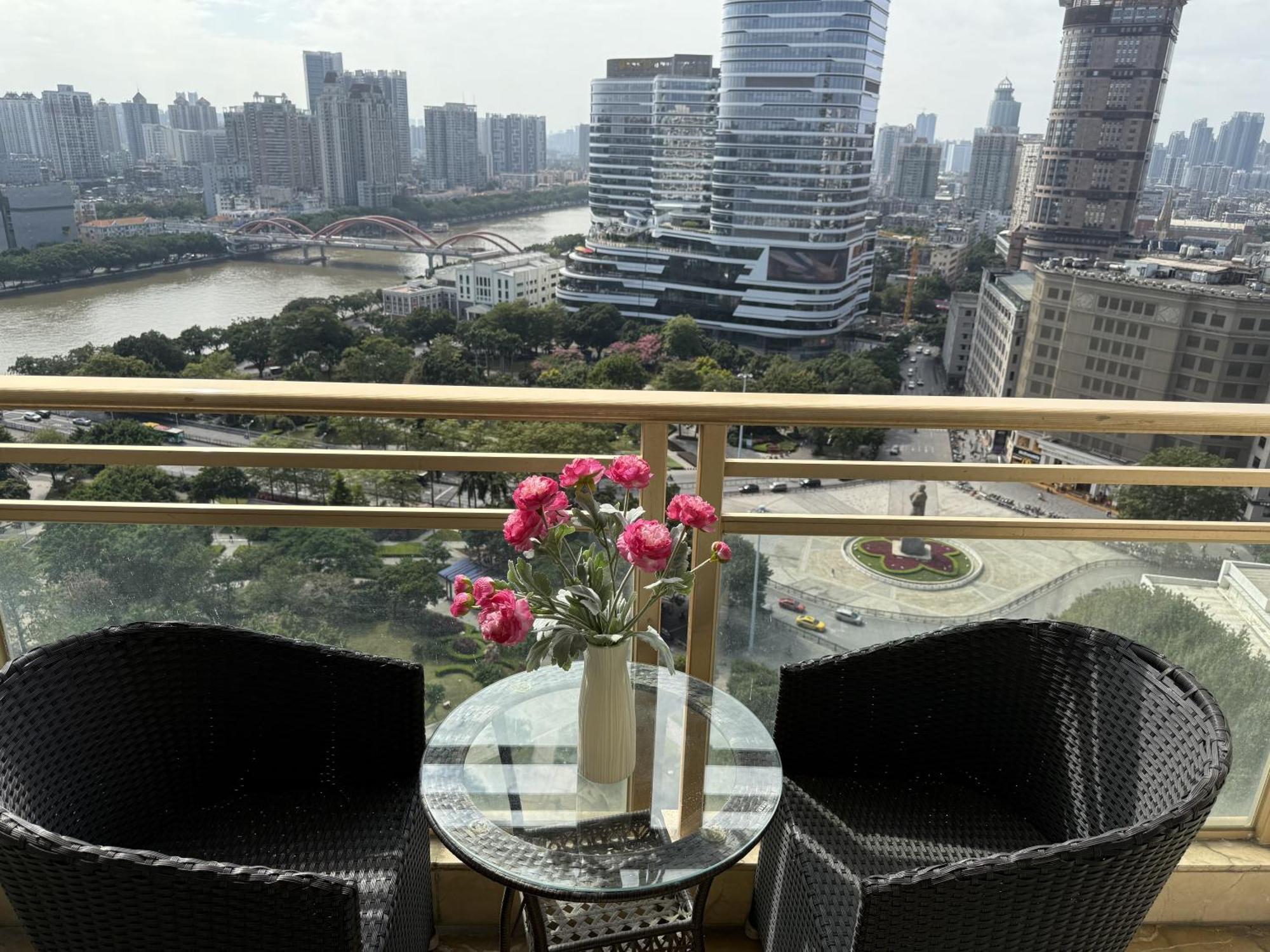 Waifiden Guangzhou Haizhu Square Wanyi Apartment Kültér fotó