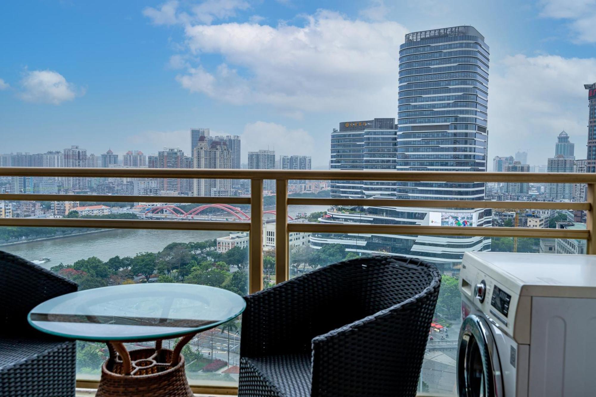 Waifiden Guangzhou Haizhu Square Wanyi Apartment Kültér fotó