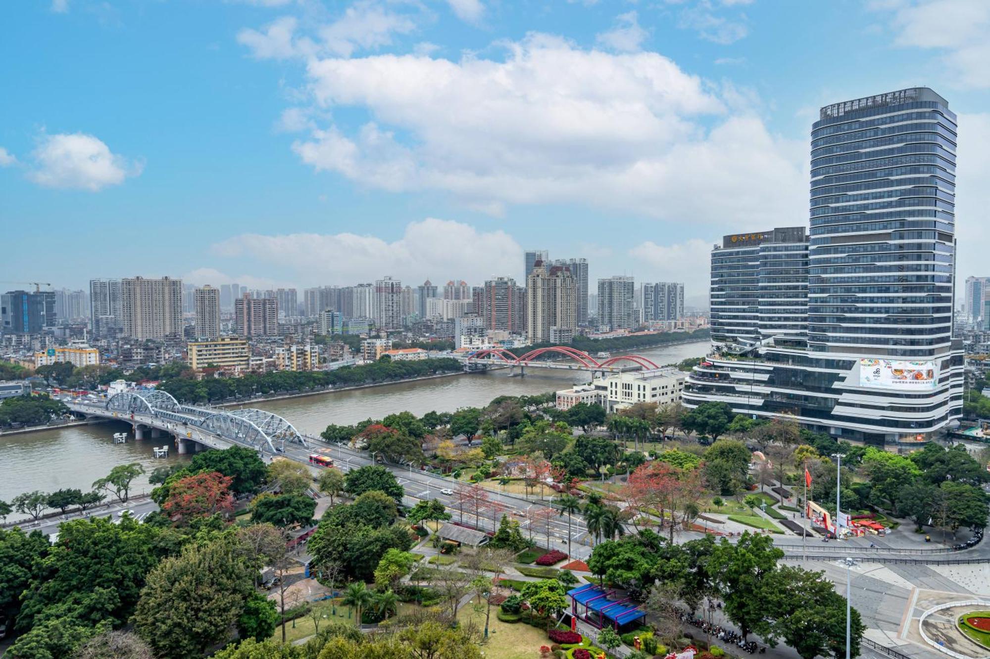 Waifiden Guangzhou Haizhu Square Wanyi Apartment Kültér fotó