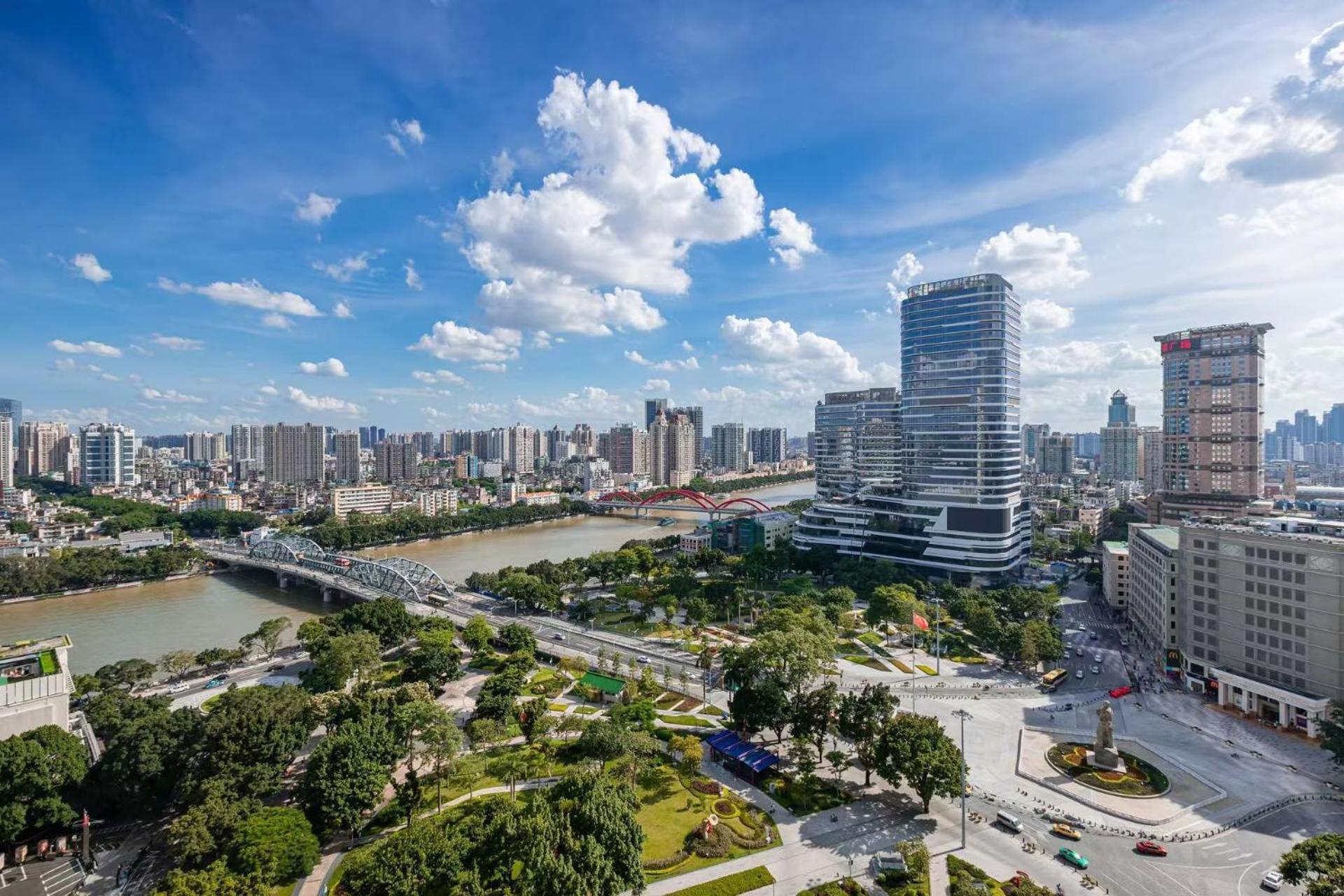 Waifiden Guangzhou Haizhu Square Wanyi Apartment Kültér fotó
